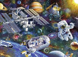 Ravensburger Puzzle Kosmische Forschung 200 Teile Kinderpuzzle