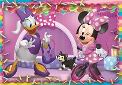 Clementoni Puzzle - Minnie - 104 Teile - Kinderpuzzle Karton