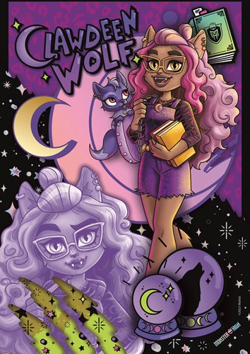 Clementoni XXL Teile - Monster High - Clawdeen Wolf - 150 Teile