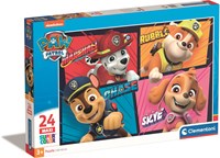 Clementoni Puzzle Paw Patrol - 24 XXL Teile - Kinderpuzzle Karton-2
