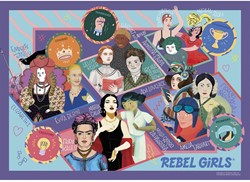 Gibsons Puzzle Rebel Girls - 100 XXL Teile