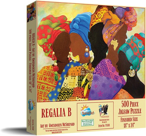 SunsOut XXL Teile - Regalia B - 500 Teile