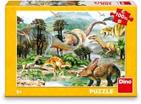 Dino Puzzle - Dinosaurier - 100 XXL Teile - Lernspielzeug-2