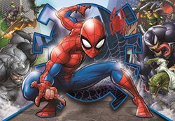 Clementoni Puzzle 104 Teile Super Spider-Man Kinderpuzzle Karton