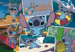 Clementoni Puzzle - Stitch - 300 Teile - XXL Karton - Kinderpuzzle