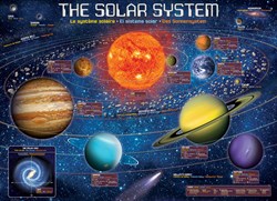 Eurographics Puzzle Sonnensystem XXL - 500 XL Teile - Lernspielzeug