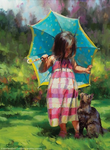SunsOut XXL Teile - The Teal Umbrella - 500 Teile