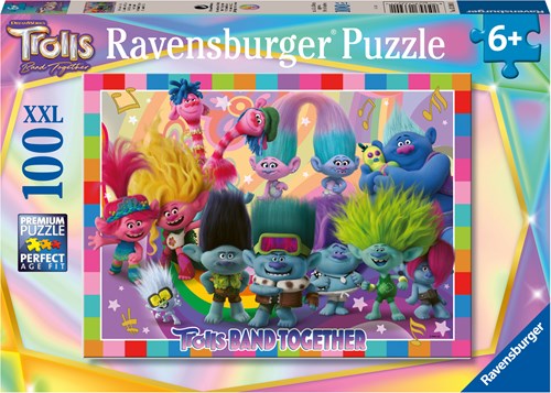 Ravensburger Puzzle XXL Teile - Trolls 3 - 100 Teile Kinderpuzzle-2