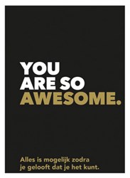 Lantaarn inspirierendes Buch You are so awesome mit Zitaten Geschenk
