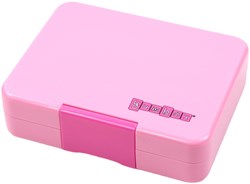 Yumbox Snackbox rosa Regenbogen 3-Fächer Lunchbox Snackdose