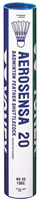 Yonex Badminton Federbälle Aerosensa 20 - 12er Tube Turnierqualität