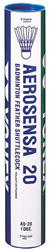 Yonex Badminton Federbälle Aerosensa 20 - 12er Tube Turnierqualität