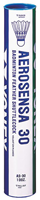 Yonex Aerosensa 30 Shuttles (Tube of 12) - White -