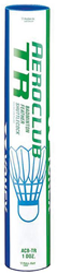 Yonex Badmintonfederball Aeroclub TR - 12 Stück - weiß - Trainingsfederball
