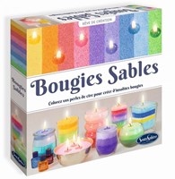 Sentosphère kreative Spielzeugset Sandkerzen basteln - bunte DIY Bastelset