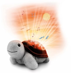 Zazu Projektor Nachtlicht Tim die Schildkröte mit Sonnenuntergang und Musik