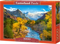 Castorland Puzzle Zion Nationalpark Herbst USA - 3000 Teile Landschaft-2
