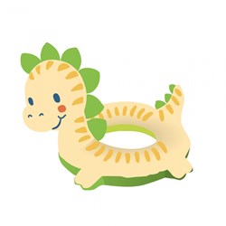 Heless Puppen Schwimmring Dino 35-45cm Kunststoff Spielzeug
